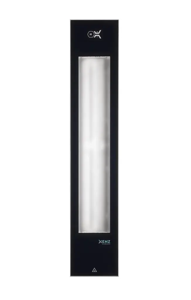 Infraroodsauna HUGseat glas en tablethouder en eenvoudige touchbediening.webp